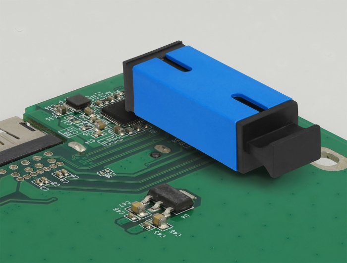 Lwl Kupplung Für Pcb Sc Simplex Buchse Zu Sc Simplex Buchse Singlemode Blau