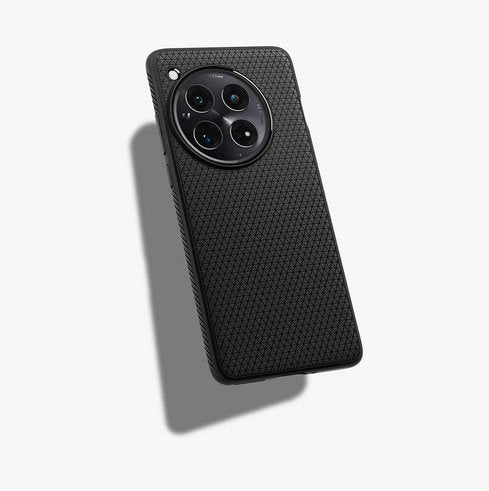 Oneplus 12 Liquid Air Matte  Black Mobile Phone Case 17.3
