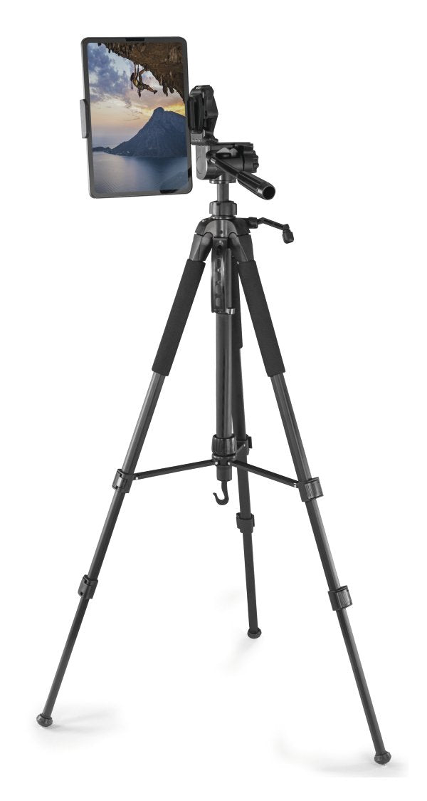 Hama Tripode Para Camara Con Rosca 1/4" - Peso Max 5kg - Altura Hasta 170cm - Soporte Para Smartphone Y Tablet -
