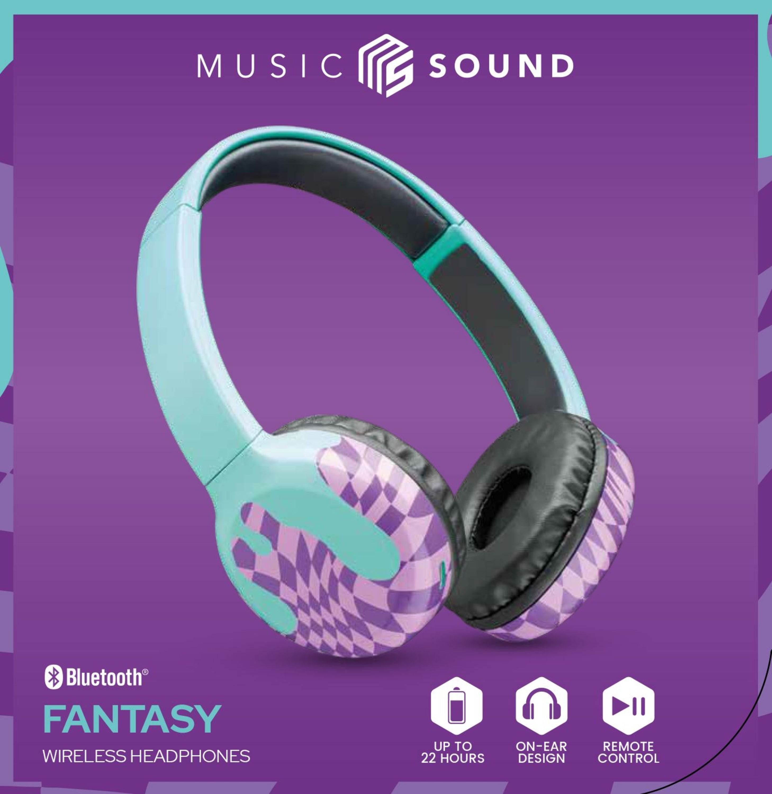 Auriculares Music Sound 8018080486661 Inalámbrico Bluetooth Verde