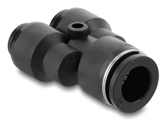 Delock Pneumatik Steckverbinder 2 X 8 Mm A 1 X 12 Mm Con Befestigungsloch Y-For