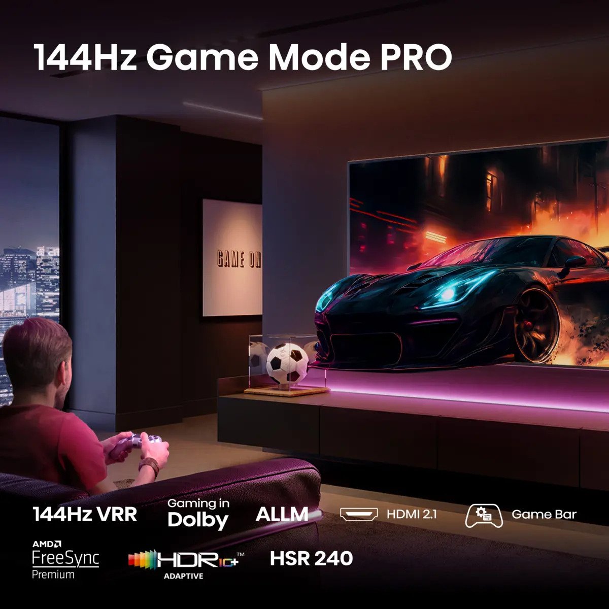 EAN 6942351416946 - Hisense 85E77Q PRO 2,16 m (85") 4K Ultra HD Smart TV Wifi Negro imagen 4
