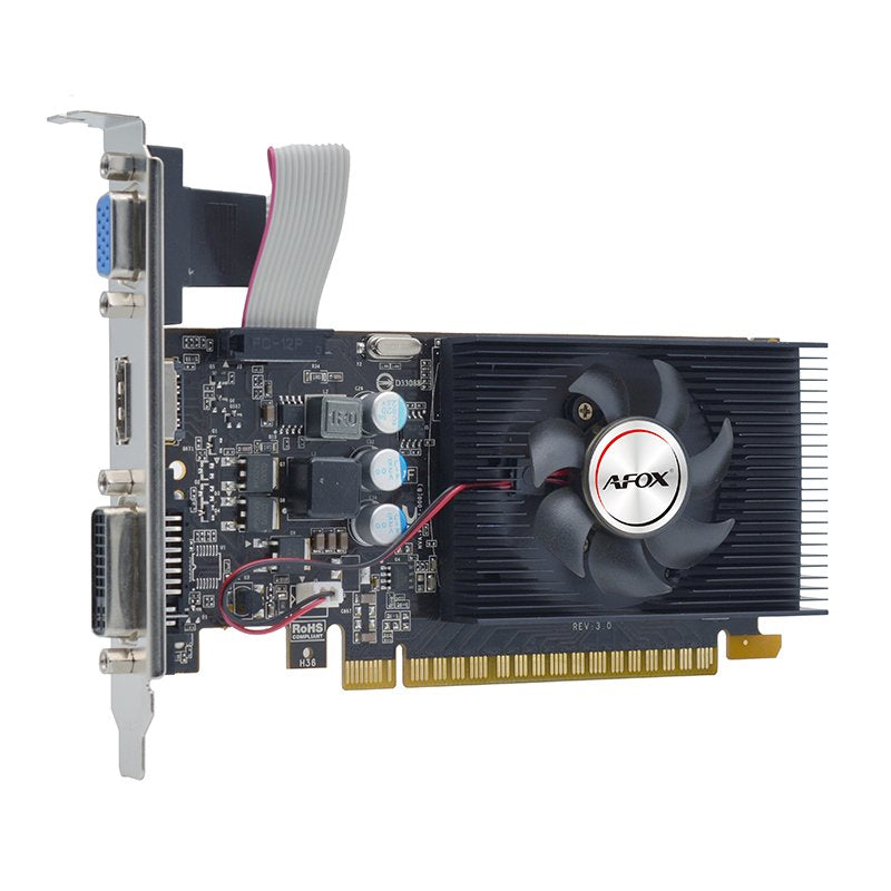 Tarjeta Gráfica Afox Geforce Gt240 1gb Ddr3 128bit Dvi Hdmi Vga Lp Fan Af240-1024d3l2