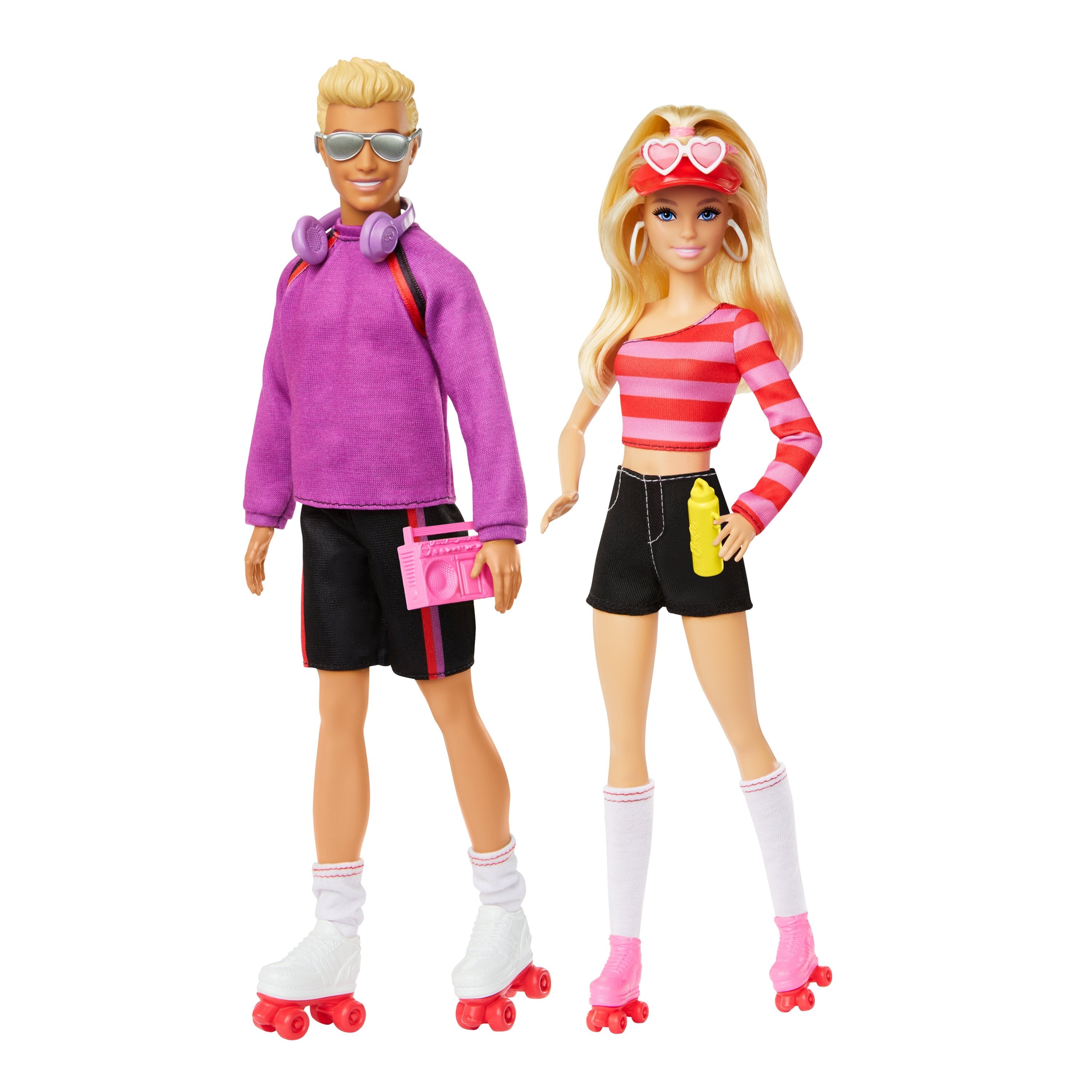Uego De 2 Muñecas Mattel Ken Y Barbie Fashionista J Hxk90