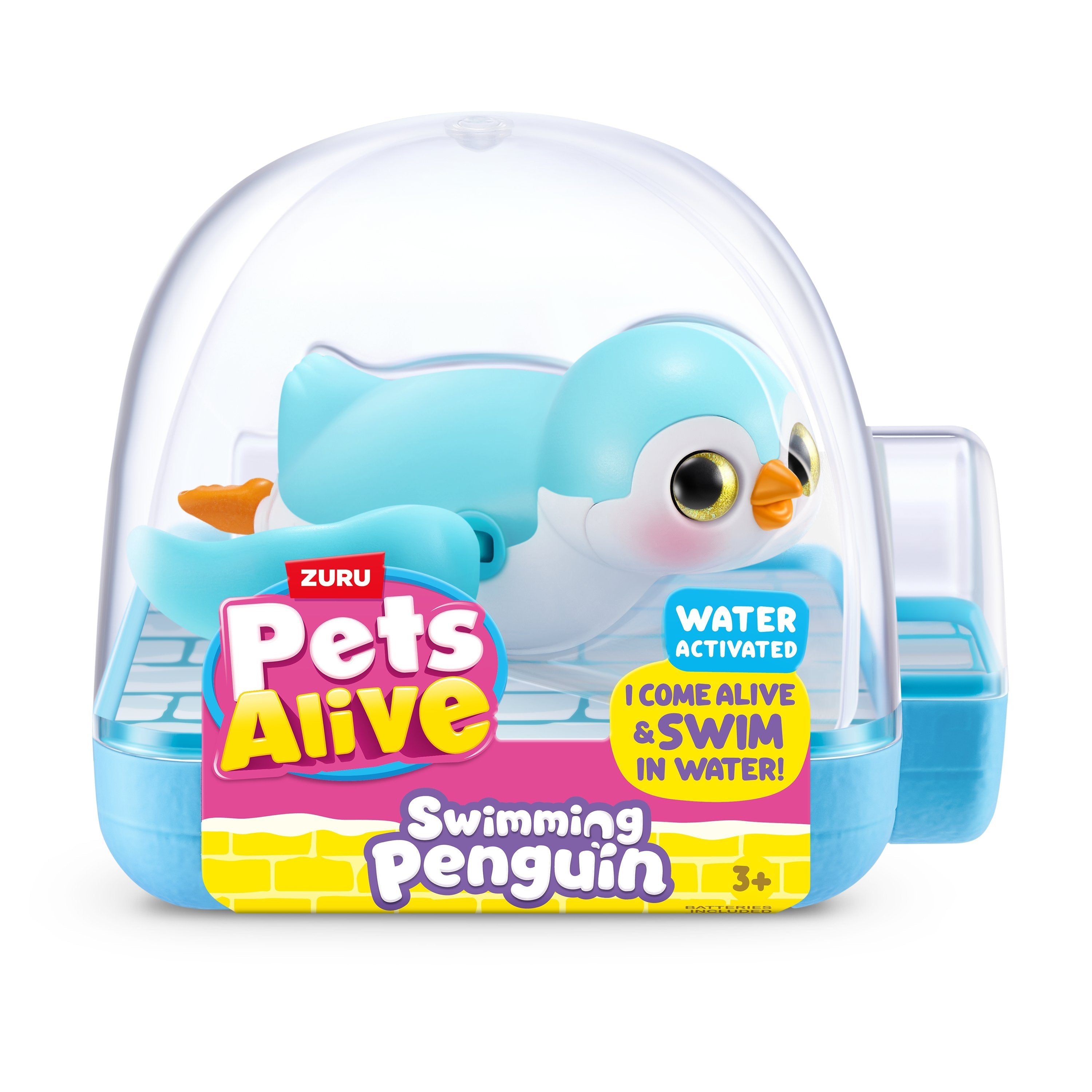 Zuru Pets Alive - Swimming Penguin (Sortierter Artikel, Eine Figur) 9573uq1