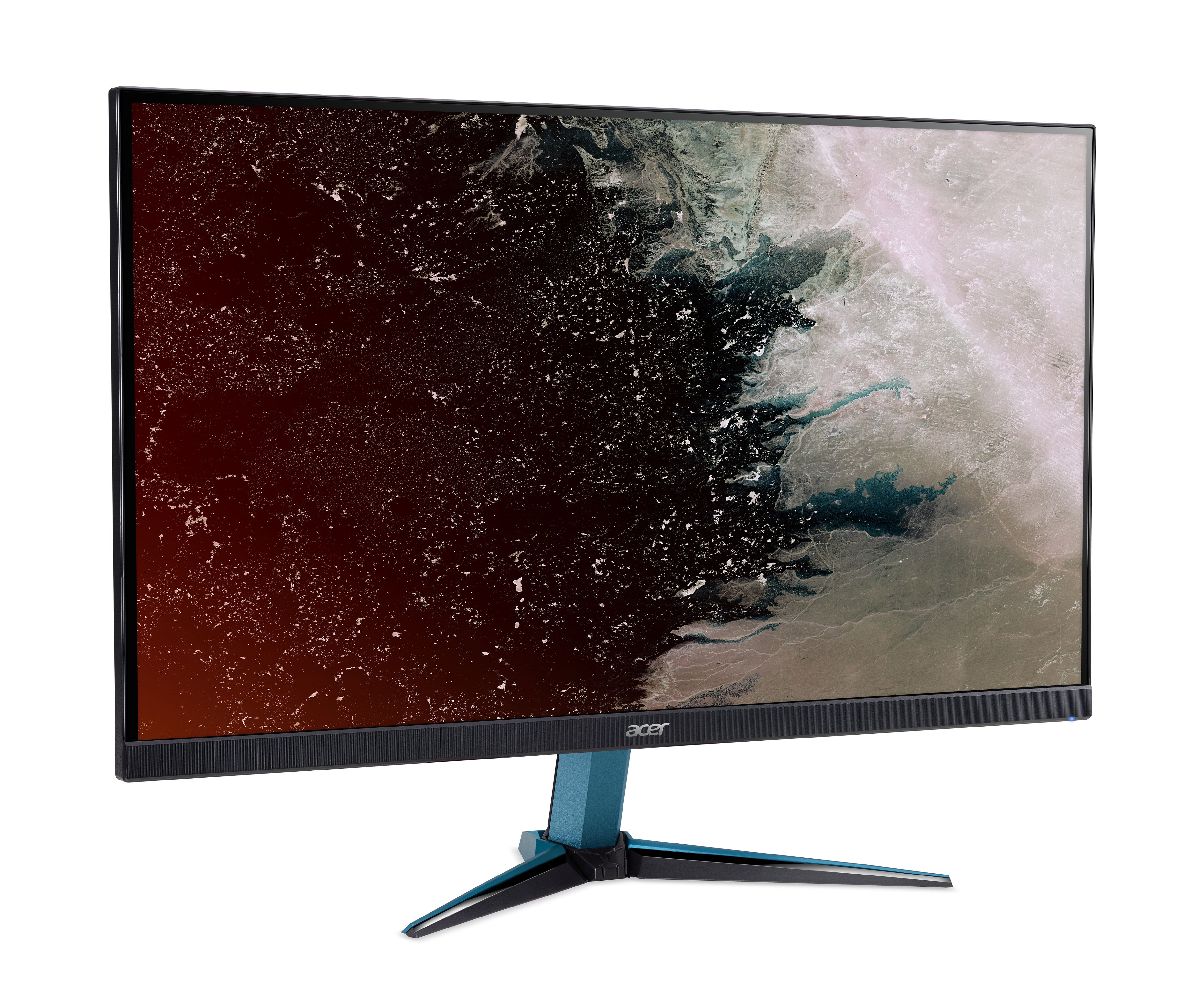 Monitor Gaming Acer Nitro Vg271um3, 27" Negro/Azul, Qhd, Amd Free-Sync, Ips, Panel De 180 Hz)