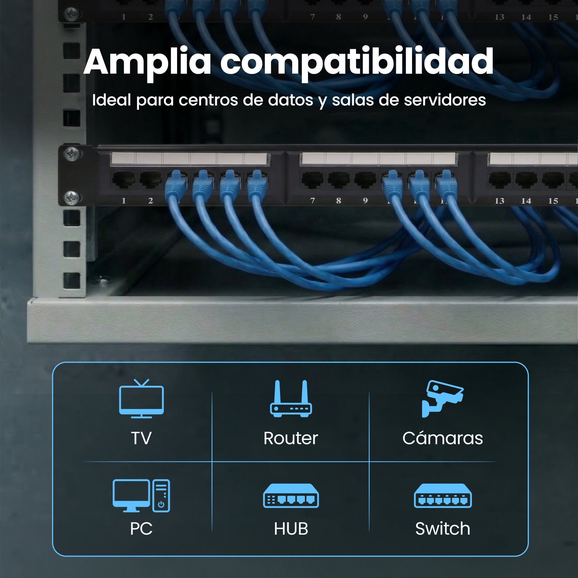 EAN 5902560369816 - Extralink EX.9816 panel de parcheo 1U imagen 15