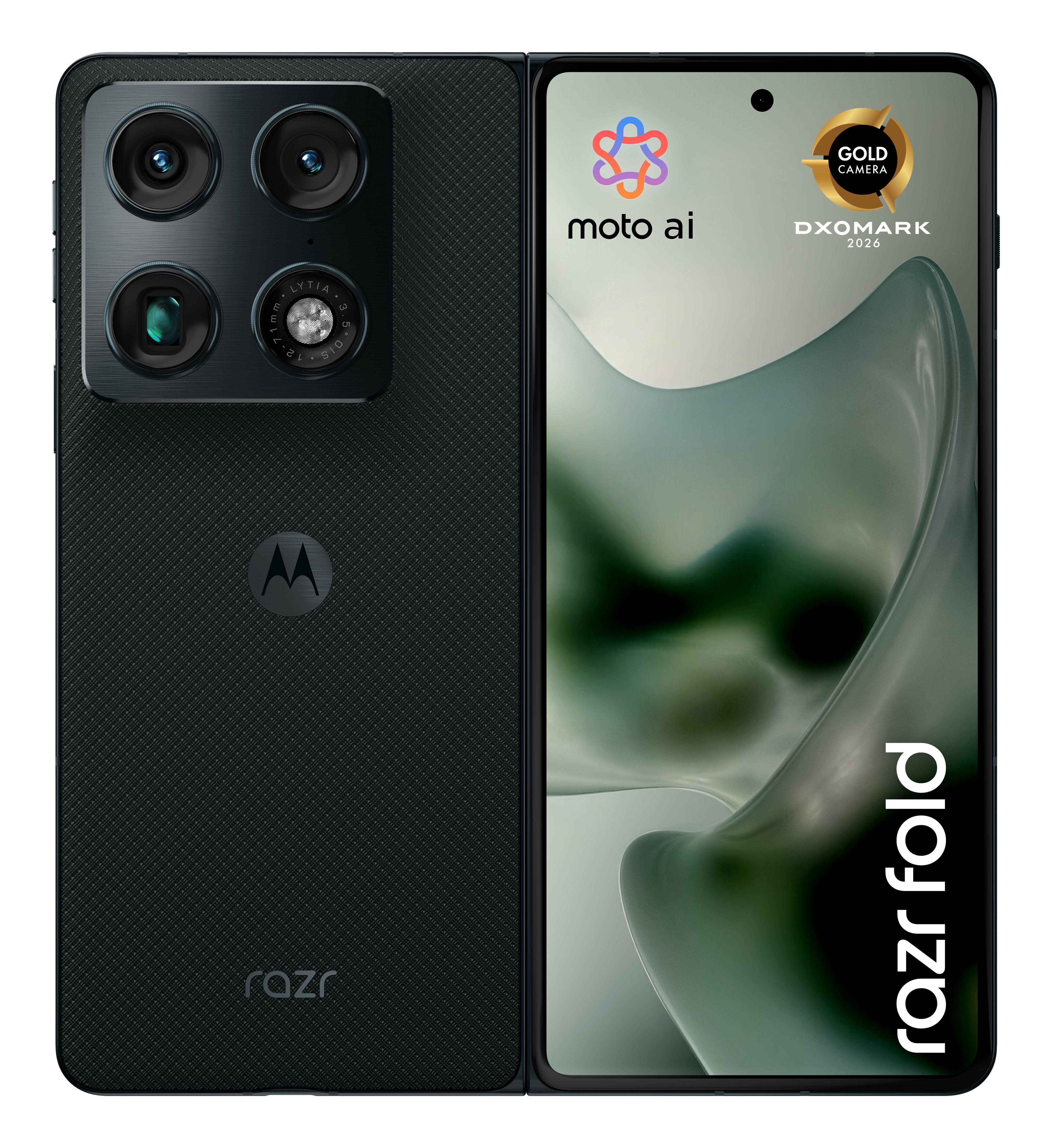 EAN 0840493610795 - Motorola razr fold 20,6 cm (8.09") SIM doble Android 16.0 5G USB Tipo C 16 GB 512 GB 6000 mAh Negro imagen 1