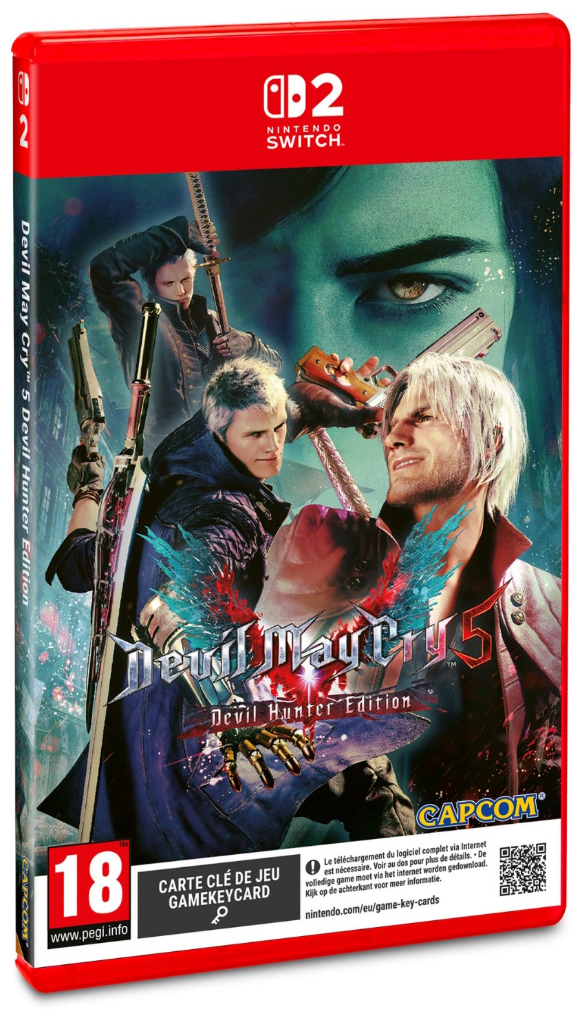 Switch 2 Devil May Cry 5 - Hunter Edition (Game Key Card) Eu