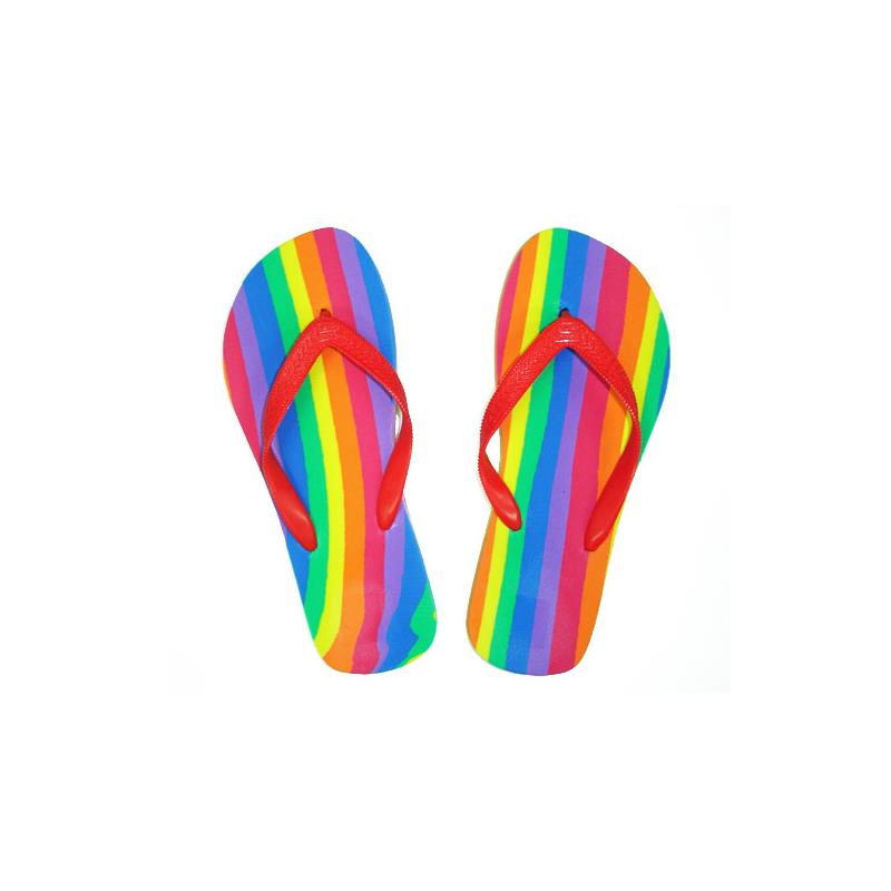 Chanclas Con Bandera Lgbt+ Talla 44-45