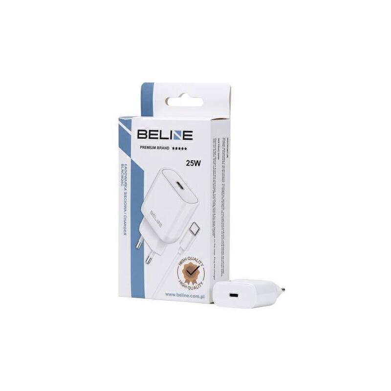 Charger 25w 1xusb-C +   Usb-C Cable White