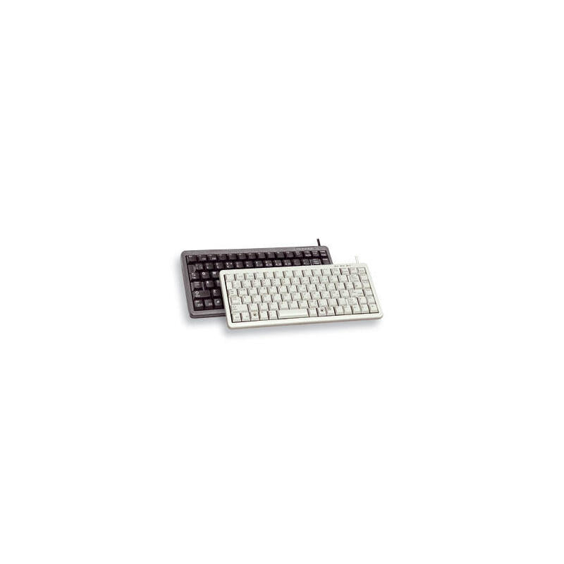 Cherry Compact Keyboard, Combo (Usb + Ps/2) Teclado Oficina Usb + Ps/2 Qwerty Gris