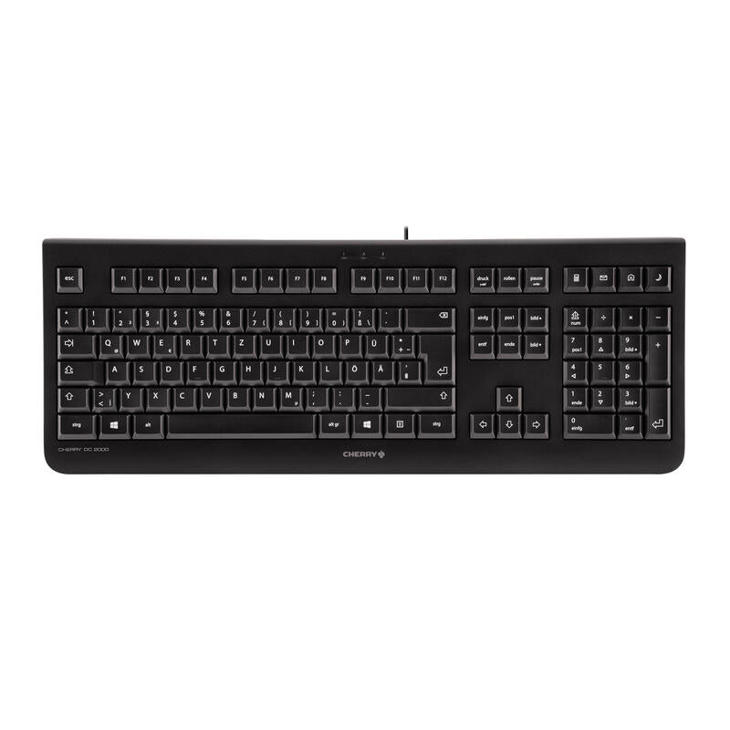 Cherry Teclado + Raton Dc 2000 Usb Negro Español
