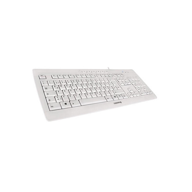 Cherry Teclado Stream 3.0 Usb Ultraplano Blanco