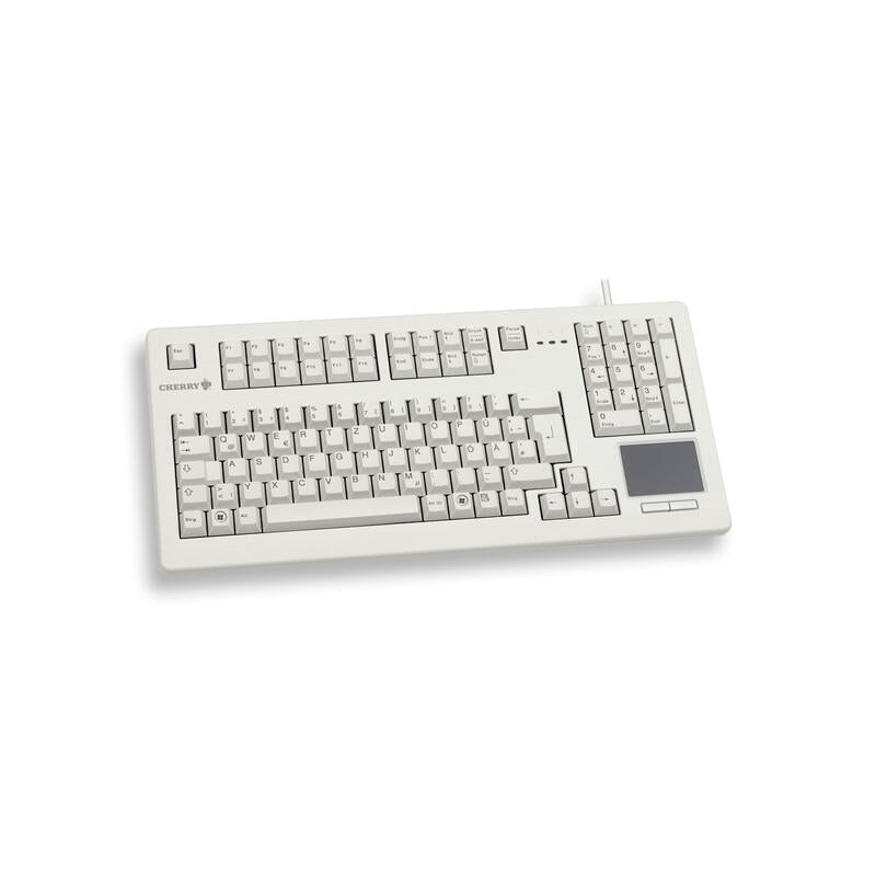 Cherry Touchboard G80-1190 Teclado Usb Qwertz Alemán Gris