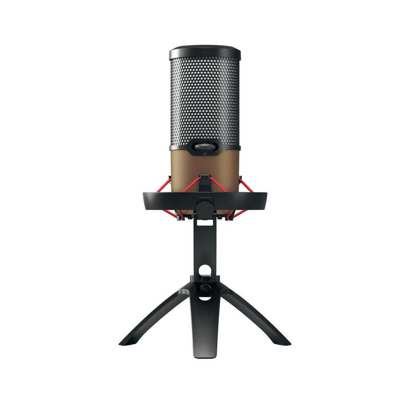 Cherry Um 9.0 Pro Rgb Negro, Cobre Micrófono De Superficie Para Mesa