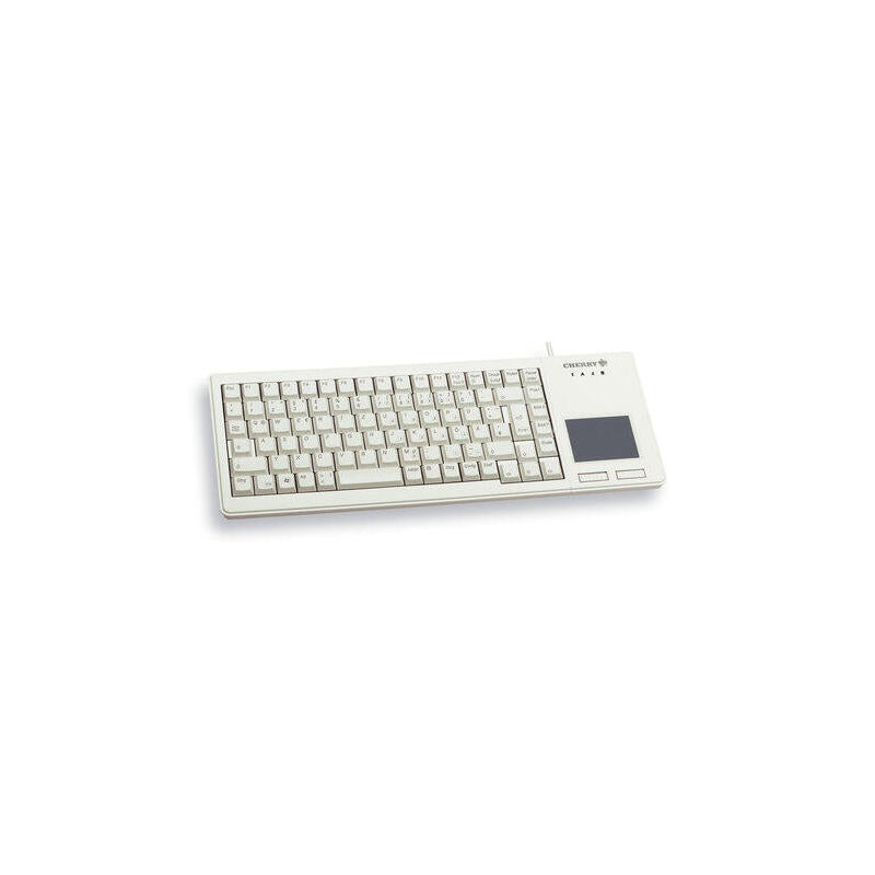 Cherry Xs Touchpad Teclado Usb Qwerty Inglés De Ee. Uu. Gris
