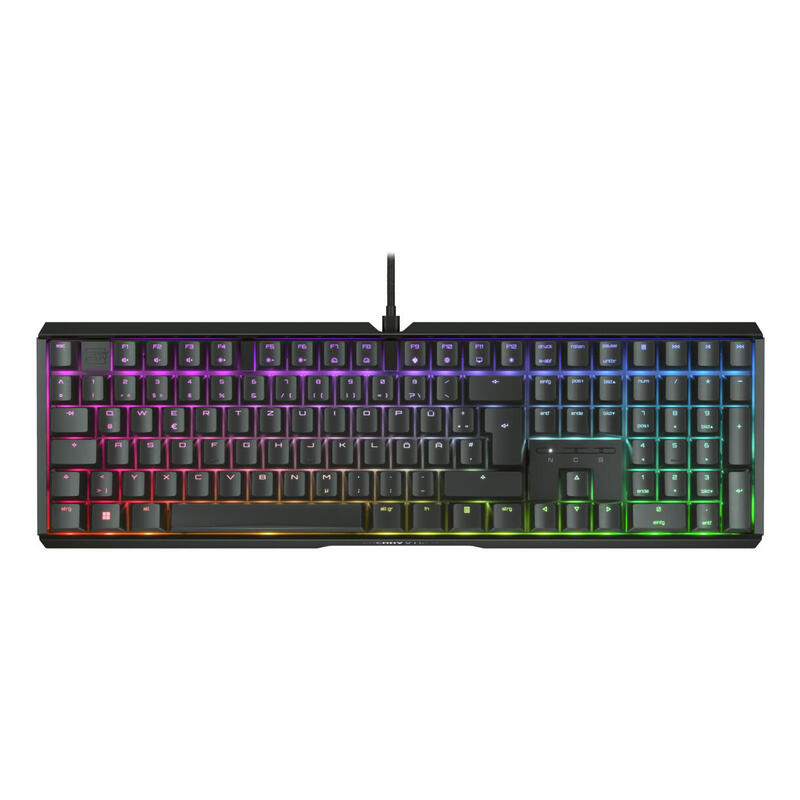 Cherry Xtrfy Mx 3.1, Teclado Gaming Negro, Disposición De, Cherry Mx2a Marrón G80-3890liade-2