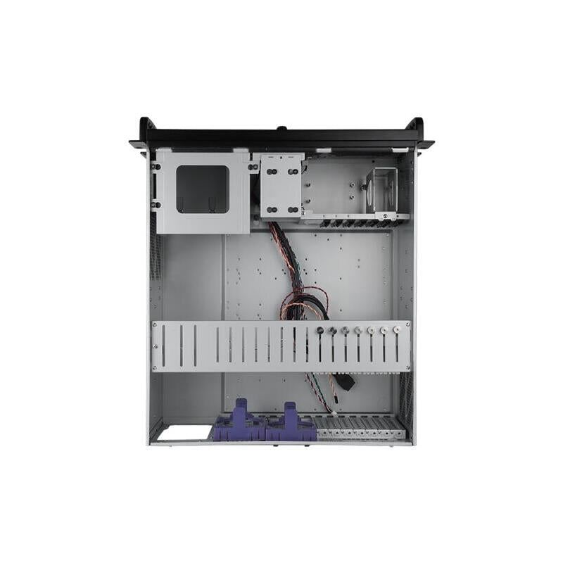 Caja Chieftec Unc-409s-B-Op  Para Servidor Negra, 4 Unidades De Altura Unc-409s-B-Op