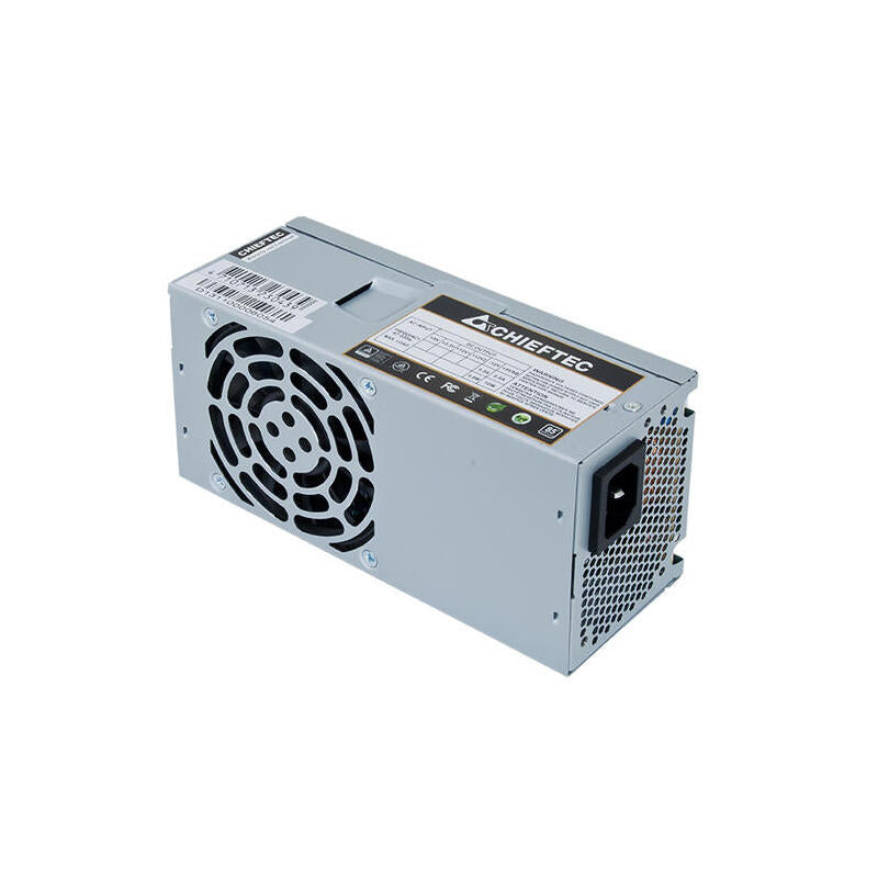Chieftec Gpf-350p Unidad De Fuente De Alimentación 350 W 20+4 Pin Atx Tfx Plata, Fuente De Alimentación De Pc Gris, 350 W, 115 - 230 V, 47 - 63 Hz, 6.3 A, Activo, 100 W