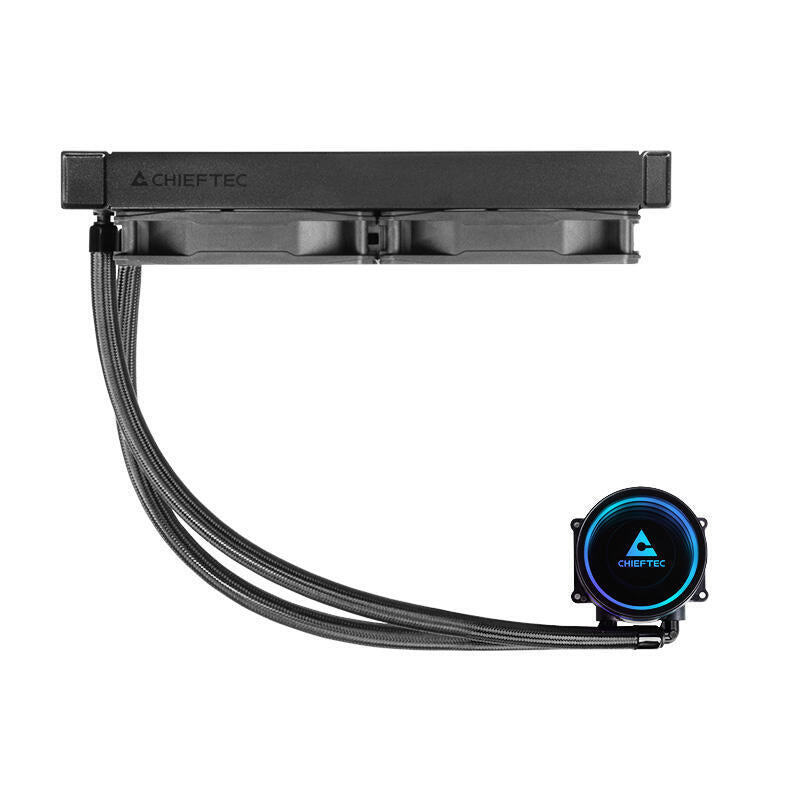 Chieftec Iceberg 240 Dark, Refrigeración Por Agua Negro