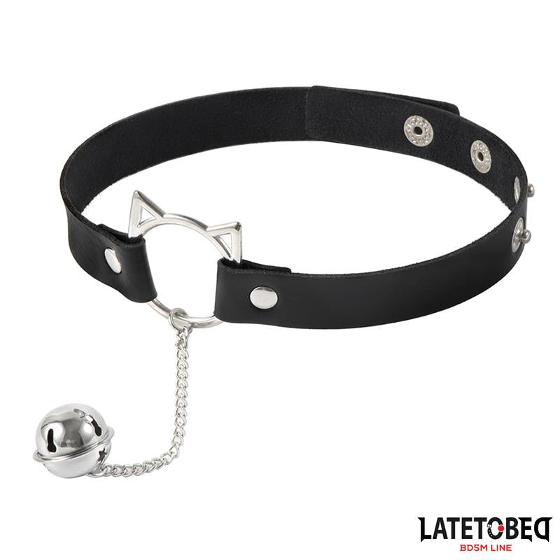 Choker Con Aro Con Orejitas Y Cascabel