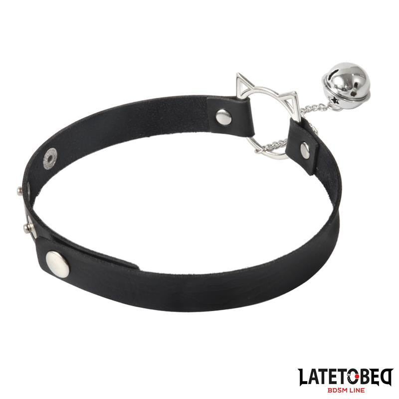 Choker Con Aro Con Orejitas Y Cascabel