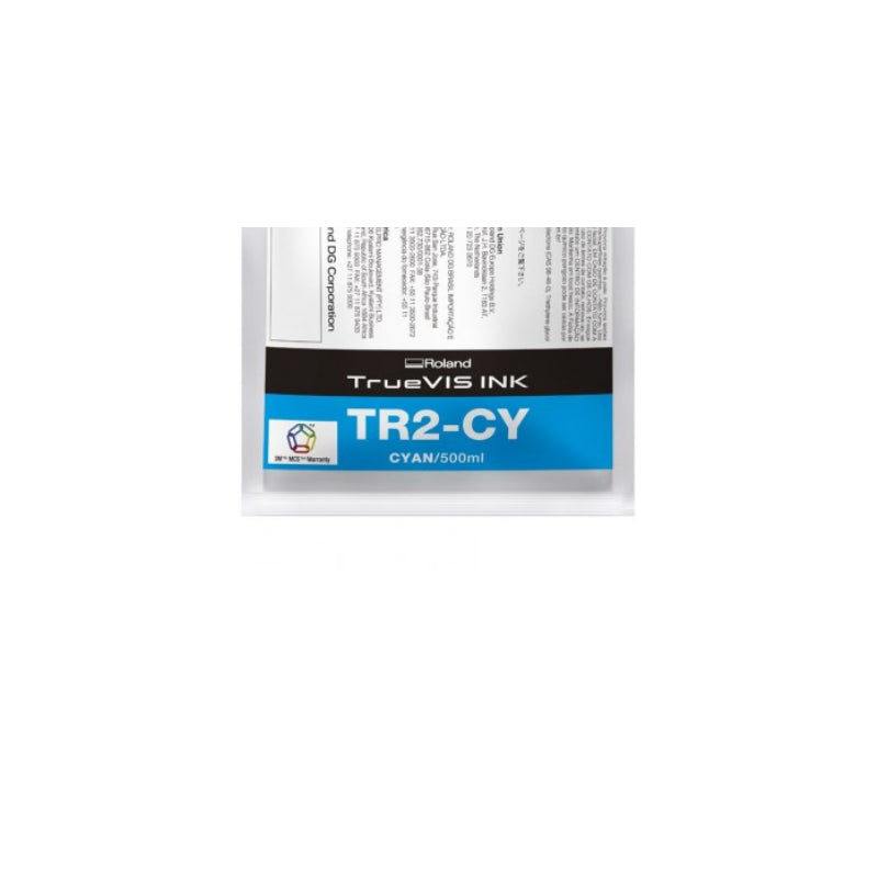 Ciano Pigment Eco-Solvent Ink Bag Roland Truevis Sg2 Vg2 Vf2 Sg3 Vg3 500ml Estr2-Cy