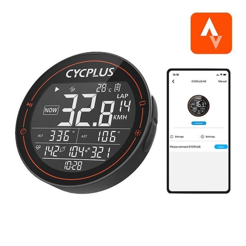 Ciclocomputador Cycplus M2 Ble/Ant+ Negro