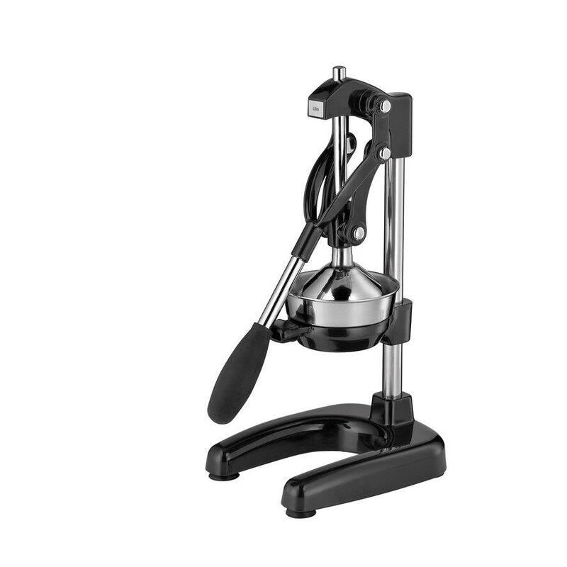 Cilio 309164 Exprimidor Eléctrico Con Brazo Negro, Acero Inoxidable