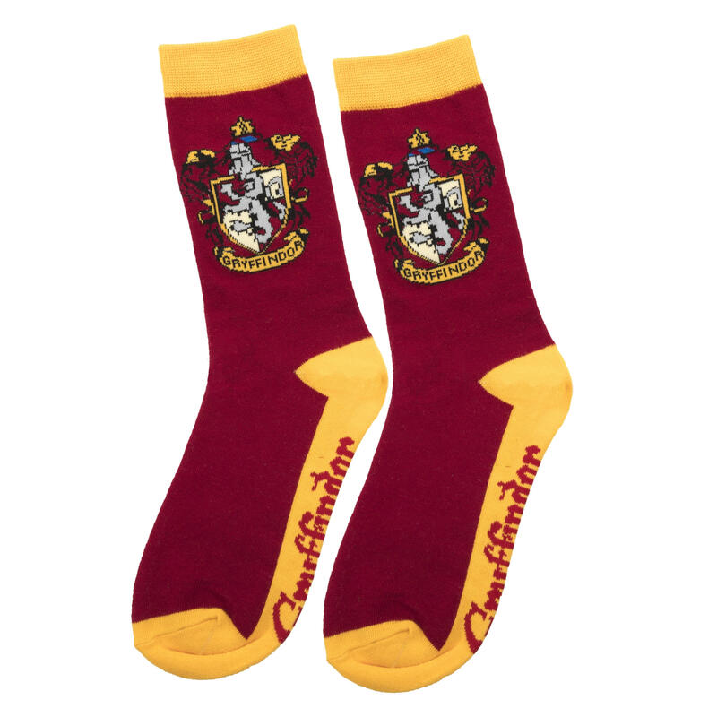 Cinereplicas Set Of 3 Gryffindor Socks Unisex Rojo, Amarillo 3 Par(Es)