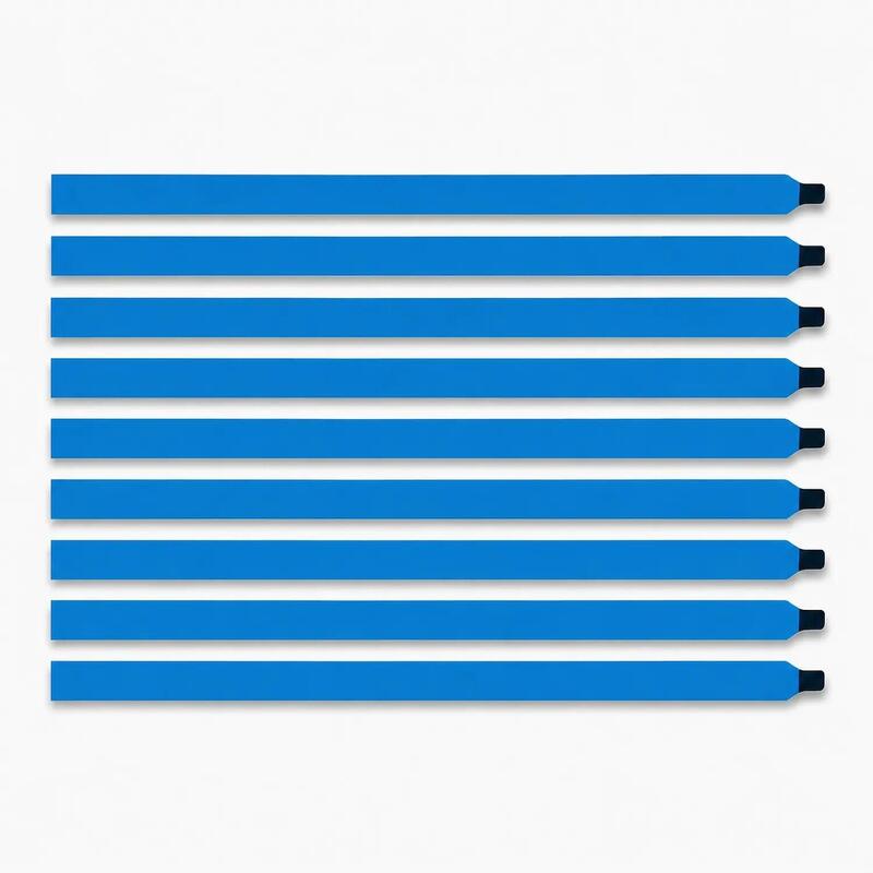 Cinta Adhesiva Azul Para Pantalla De Portátil 13.3 17.3 Pulgadas 220x8x0.3 Mm