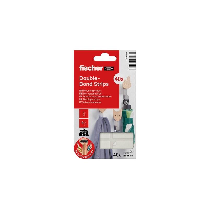 Cinta Adhesiva Fischer 570406 Blanco