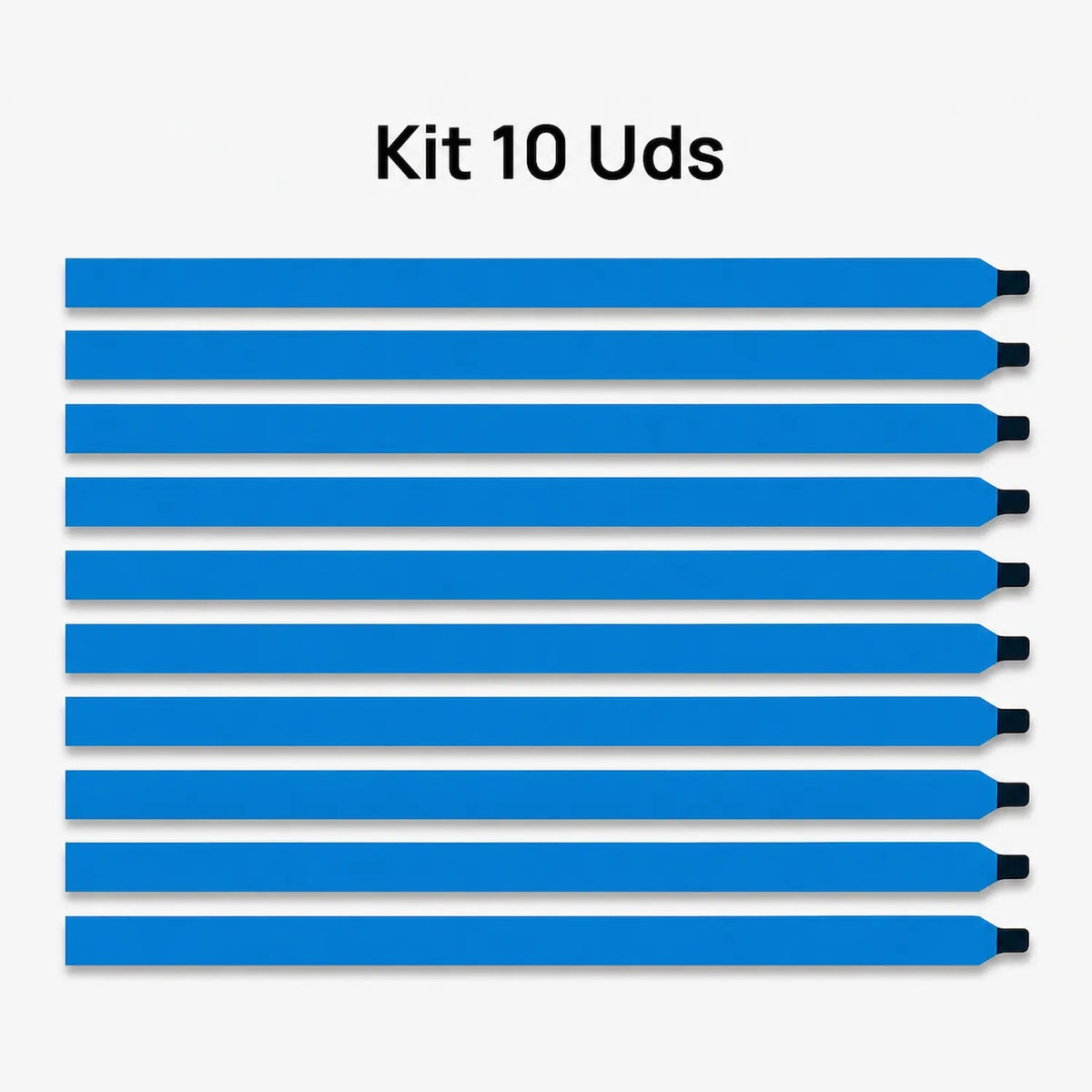 Cinta Adhesiva Azul Para Pantalla De Portátil 13.3-17.3 Pulgadas 220X8X0.3 Mm