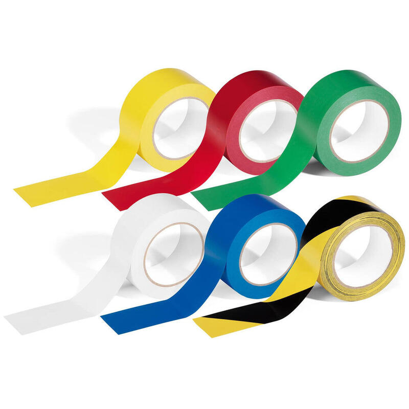 Cinta De Marcado Durable Duraline® Basic 50 016 Amarillo Negro