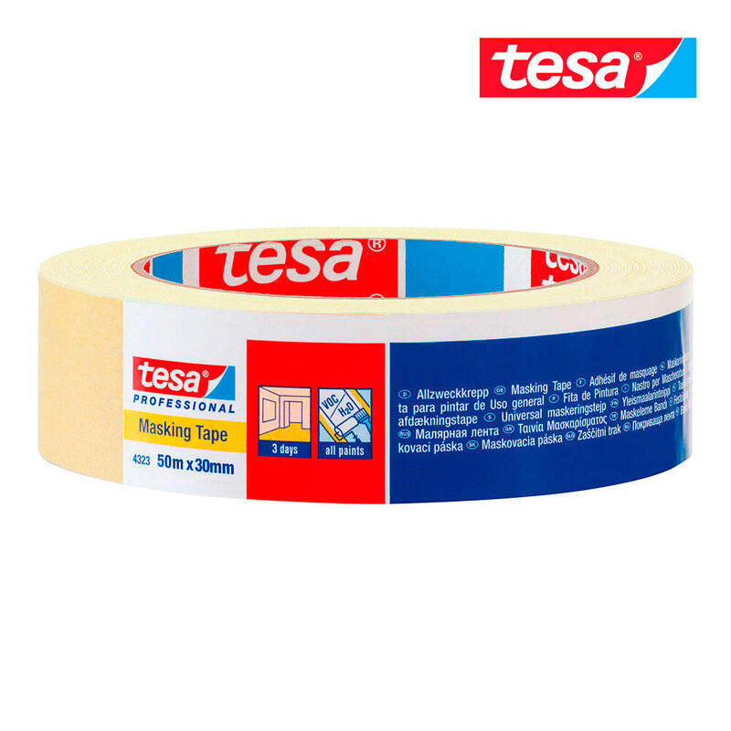 Cinta De Pintor 50m X 30mm 4323 Tesa
