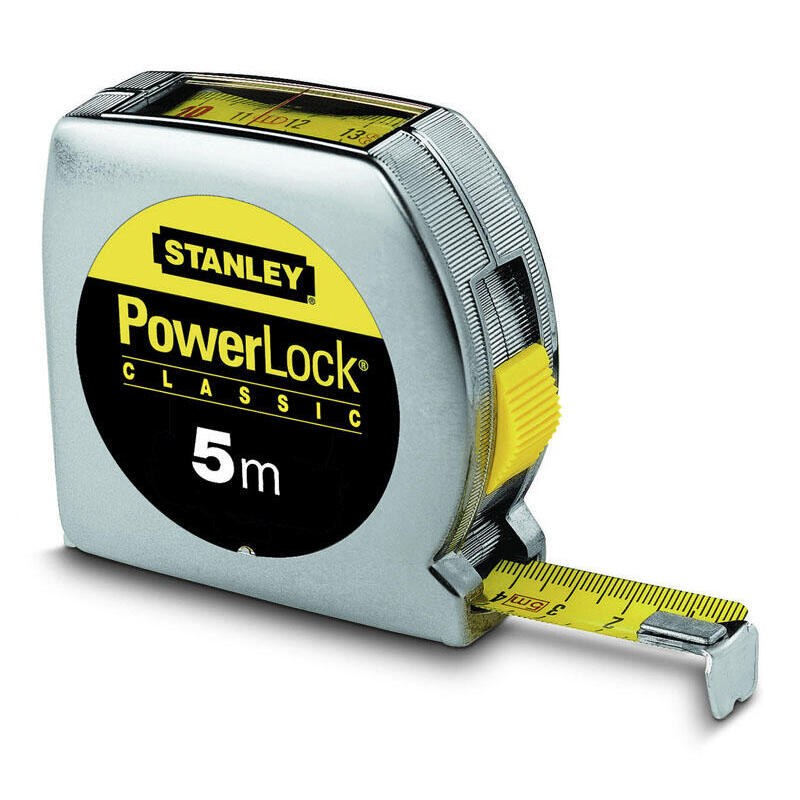 Cinta Métrica Stanley 0-33-932  5 M Acero Inoxidable Plateado/Amarillo