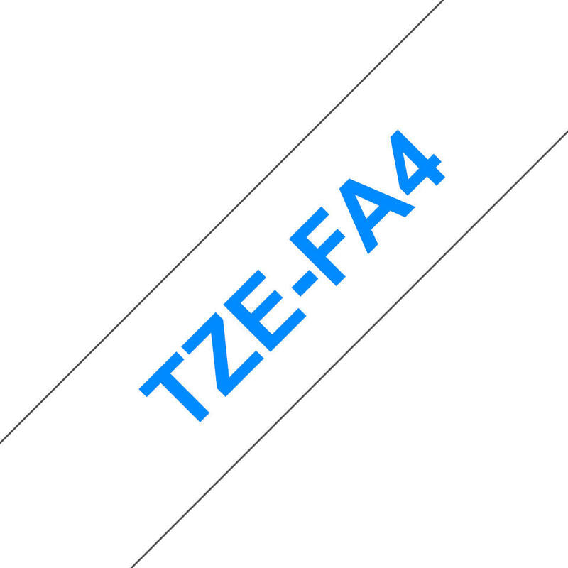 Cinta Rotuladora Original Azul Brother Especiales Textil - Tzefa4