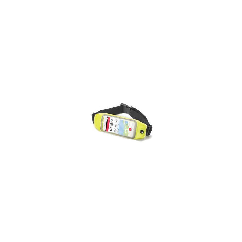 Cinturon Elastico Deportivo Celly Runbelt View Universal 5.5" Yellow