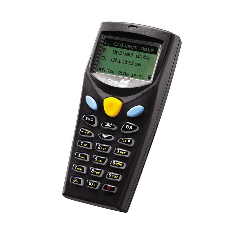 Cipherlab 8001 Ordenador Móvil De Mano 100 X 64 Pixeles 120 G Negro