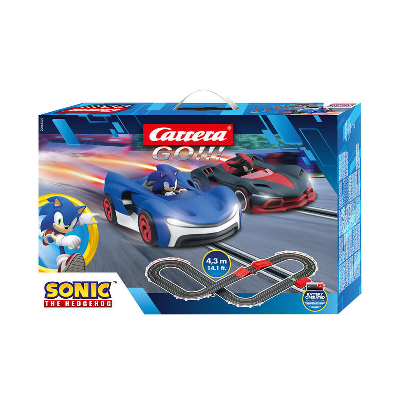 Circuito Carreras Sonic + Shadow Sonic The Hedgehog Carrera Go!!!