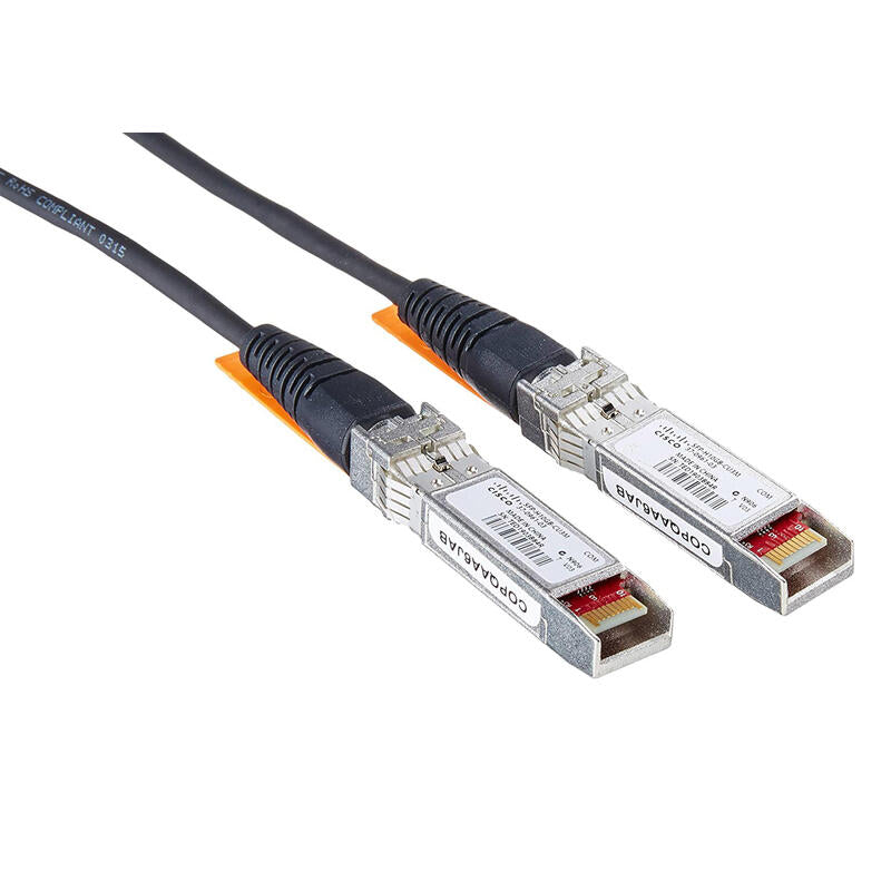 Cisco 10gbase-Cu Sfp+ Cable 3 Meter Cable De Red 3 M Negro