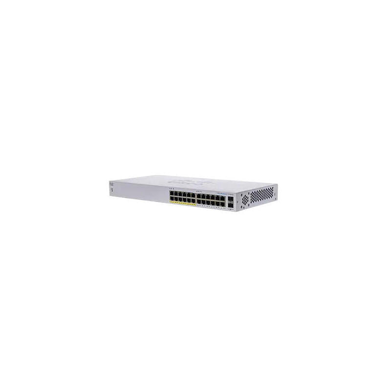 Cisco Business 110 Series 110-24pp Conmutador Sin Gestionar 12 X 10/100/1000 (Poe) + 12 X 10/100/1000 + 2 X Gigabit Sfp Combinado Montaje En Rack Sobremesa Montaje En Pared Poe (100 W)