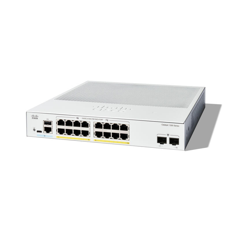 Cisco C1300-16fp-2g Switch Gestionado L2/L3 Gigabit Ethernet (10/100/1000) Blanco