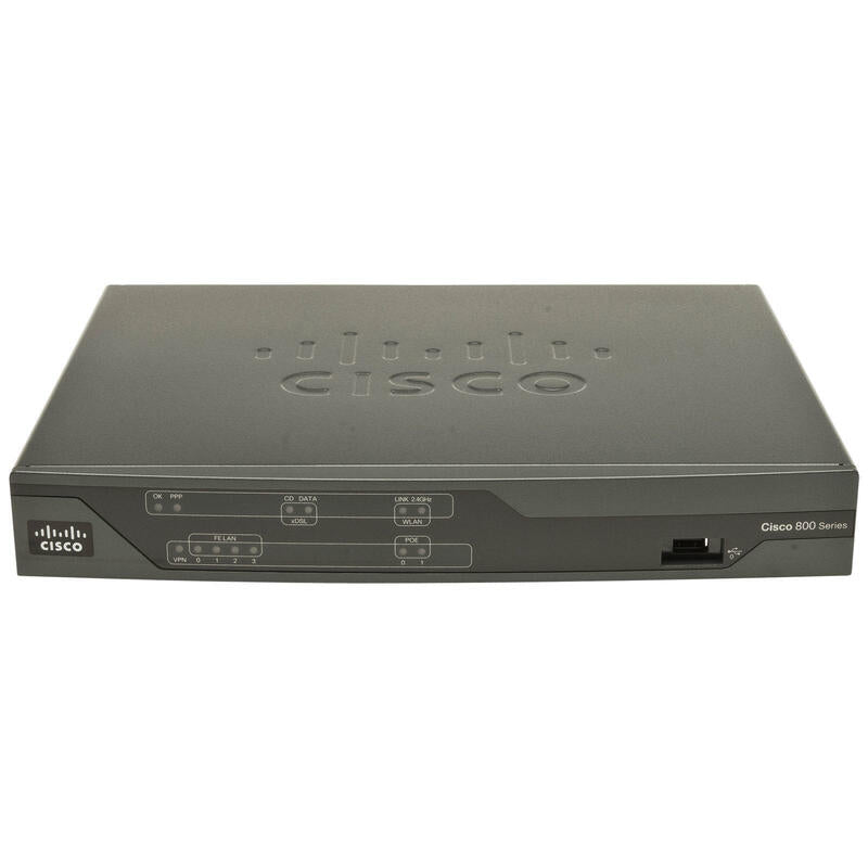 Cisco C886 Router Ethernet Rápido Negro