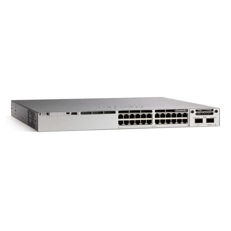 Cisco Catalyst C9300-24t-A Switch Gestionado L2/L3 Gigabit Ethernet (10/100/1000) Energía Sobre Ethernet (Poe) 1u Gris