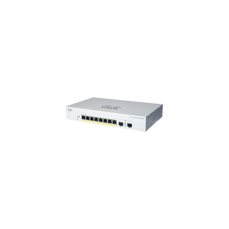 Cisco Cbs220-8p-E-2g, Conmutador Cbs220-8p-E-2g-Eu