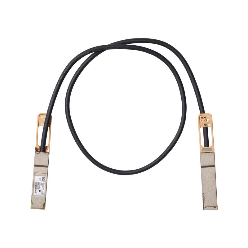 Cisco Copper Cable Cable De Conexión Directa 100gbase Qsfp (M) A Qsfp (M) 3 M Pasivo Para Mellanox Connectx-5 Ex En Nexus 93108tc-Ex 93180yc-Fx 9336c-Fx2