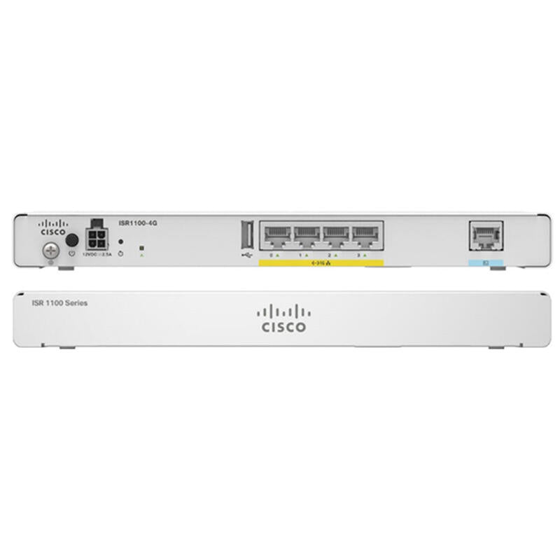 Cisco Isr1100-4g Router Gigabit Ethernet Gris