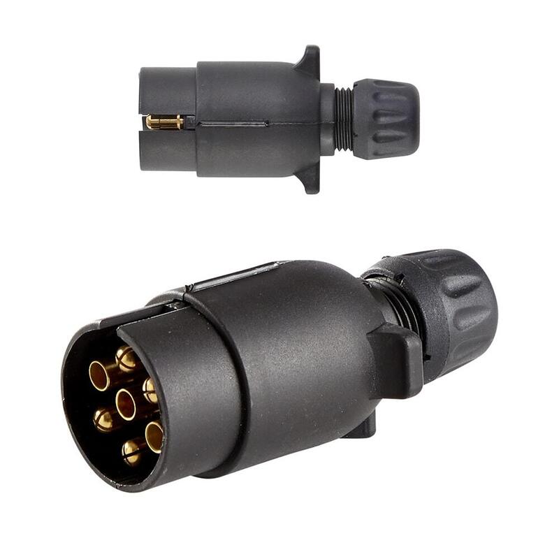 Clavija Aerea Macho 7 Polos Remolque Auto